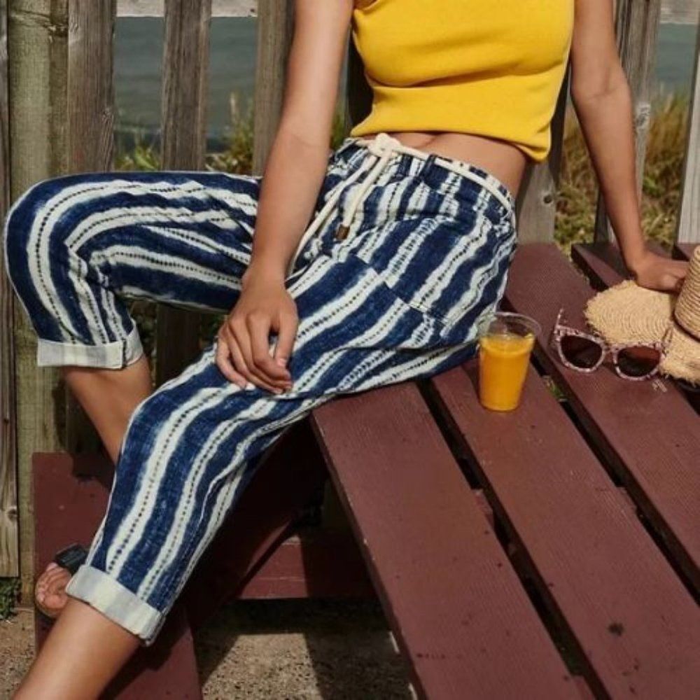 NWT Anthropologie Victoire Tie-Dye Cargo Pants | S